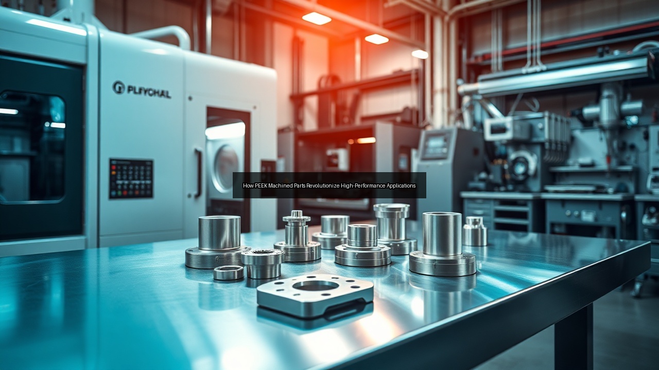 surface finish peek machined parts plastic PEEK machined part machine